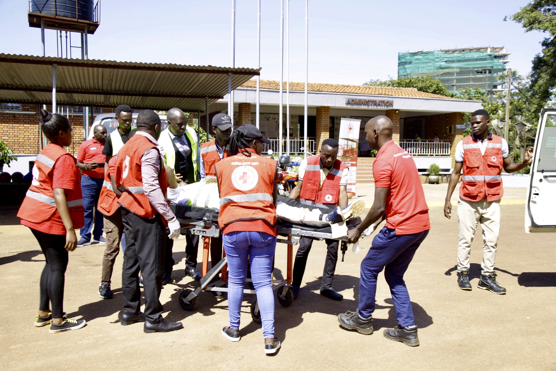 Road crash response training